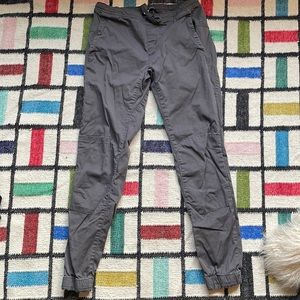 Black Diamond Cotton hiking pants Size Small Gray